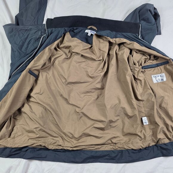 Peter Millar Mens Large Black Lightweight Full Zip Jacket Outdoors Casual - Picture 3 of 11